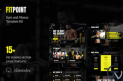 Fit Point - Gym & Fitness Template Kit