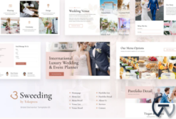 Sweeding - Wedding Elementor Template Kit
