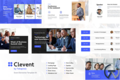 Clevent | Event Elementor Template Kit