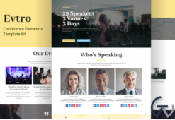 Evtro - Conference Template Kit