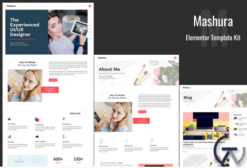 Mashura - Portfolio Elementor Template Kit