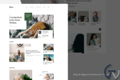Doris - Blog & Magazine Template Kit