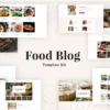 Especio Food Blog Elementor Template Kit