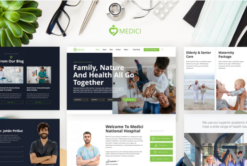 Medici - Hospital & Health Services Template Kit