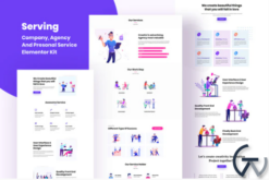 Serving - Service & Business Template Kit