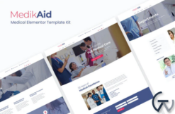 MedikAid | Medical Healthcare Elementor Template Kit