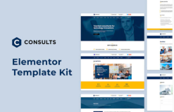 Consults - Business Elementor Template Kit