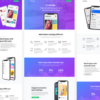 NextApp App Landing Page Template Kit