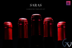 Saras - Wine Template Kit