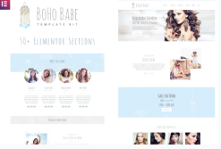 Boho Babe - Elementor Template Kit