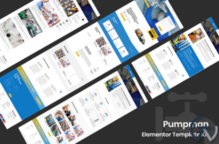 Pumpman - Plumbing Service Elementor Template Kit