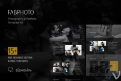 FabPhoto - Photography and Portfolio Template Kit