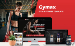 Gymax - Gym, Fitness Template Kit