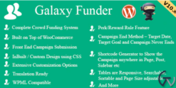 Galaxy Funder - WooCommerce Crowdfunding System 11.5