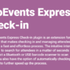 FooEvents Express Check in