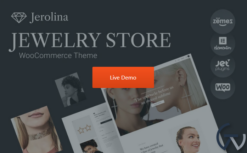 Jerolina - Glossy Jewelry & Watches Online Store WooCommerce Theme