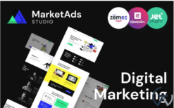 MarketAds - One of Modern Digital Marketing Templates WordPress Theme