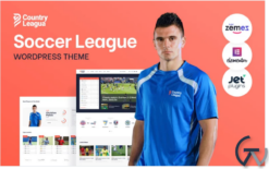 Counter Leagua - Soccer League WordPress Theme
