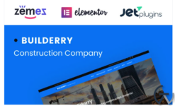 Builderry - Construction Company WordPress Theme