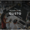 Gusto Cafe Restaurant WordPress Theme