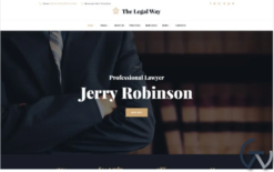 The Legal Way - Lawyer & Attorney WordPress Theme