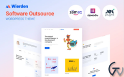 Wierden - Minimalistic And Modern Digital Product WordPress Theme