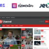 TVChannel - News Portal Modern Elementor WordPress Theme 3 2 5