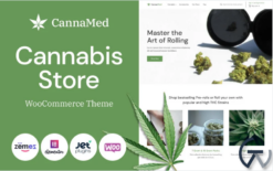 CannaMed - Stylish Medical Marijuana WooCommerce Theme