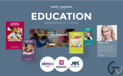 Happy Learning - Education Multipurpose Modern Elementor WordPress Theme
