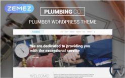Plumbing Co WordPress Theme
