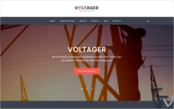 Voltager - Electricity & Electrician Services WordPress Theme