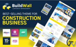 BuildWall - Construction Company Multipurpose WordPress Theme