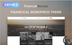 Financial Bureau - Finance Multipurpose Modern Elementor WordPress Theme