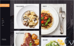 Cookery book - receipts and cooking WordPress Theme