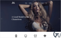 Ida - Model Photo Portfolio WordPress Theme