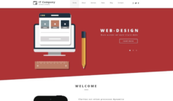 IT Company WordPress Theme