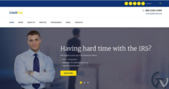 LimitTax - Auditing and Accounting WordPress Theme
