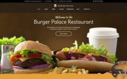 Burger Palace - Fast Food Restaurant WordPress Theme