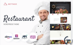 Bettaso - Cafe & Restaurant WordPress Theme