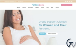 Newborn - Pregnancy Support Center WordPress Theme