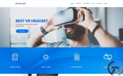 RufusVR - VR Startup Responsive WordPress Theme