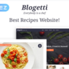 Blogetti - Restaurant Blog WordPress Theme 2 23 3