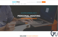 HostPro WordPress Theme