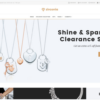 Zirconia Jewelry Accessories Store Responsive WooCommerce Theme
