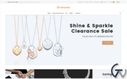 Zirconia - Jewelry & Accessories Store Responsive WooCommerce Theme