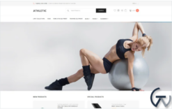 Athletic - Sports Store WooCommerce Theme