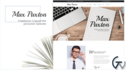 MaxPaxton - Freelance Copywriter and Journalist WordPress Theme