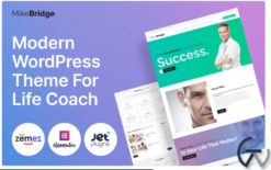 Mike Bridge - Motivational Coach WordPress Theme