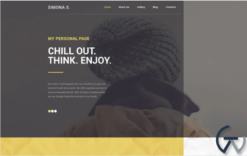 Simona S WordPress Theme