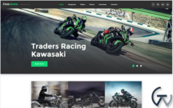 Clubstome - Sport Racing WordPress Theme